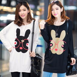 2018春秋季新款女裝長袖T恤 圓領百搭設計，廠家批發首選